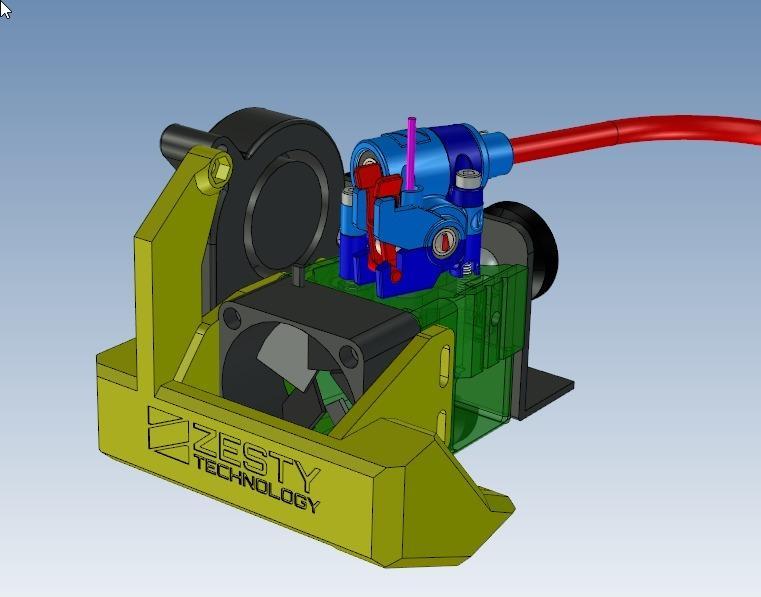 Nimble Sidewinder V1.1 on Creality print head. 