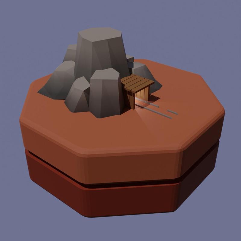 Low Poly Mine