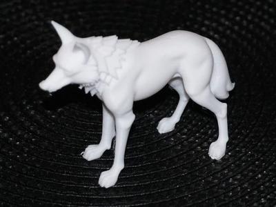Wolf Figurine - 3D Printable Detailed Animal Model