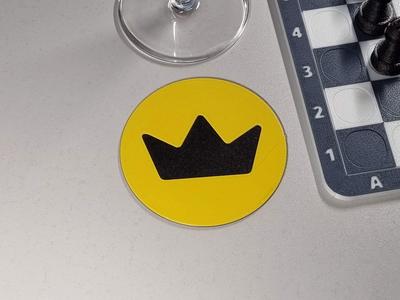 Winner Chess Coaster