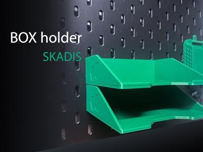Box holder skadis