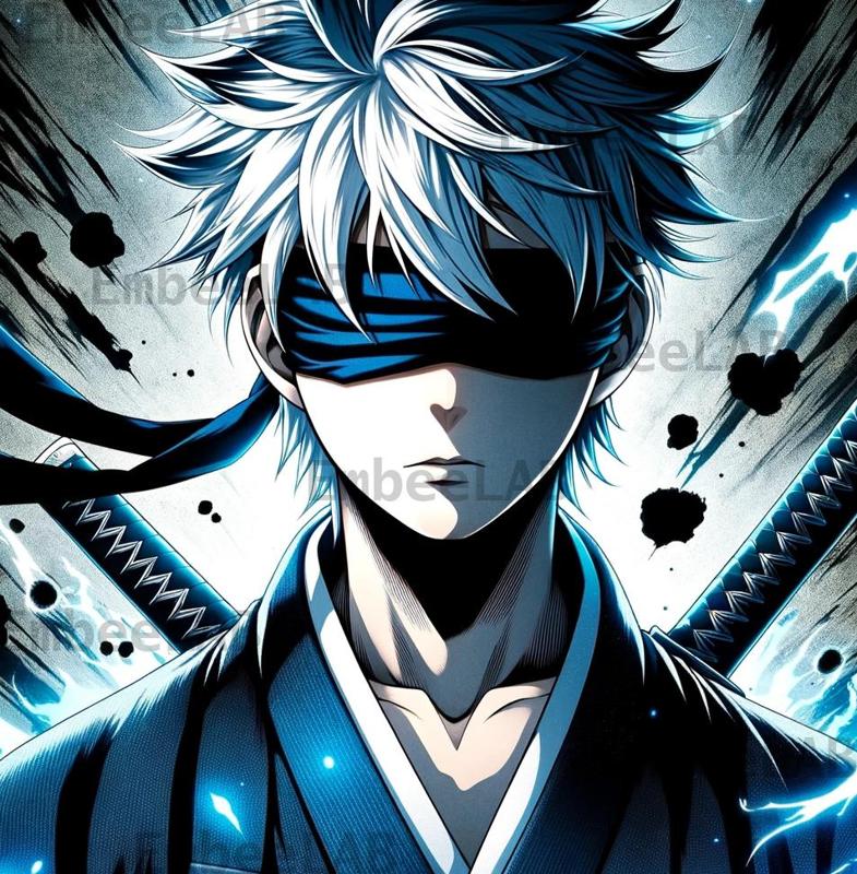 Hueforge - Jujutsu Kaisen - Satoru Gojo Fanart