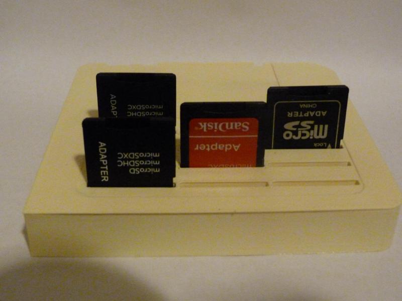 floppy disk SD card holder 