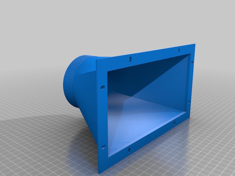 K40 Laser Abluft größtmögliche Öffnung auf 92 mm Innendurchmesser Abluftschlauch