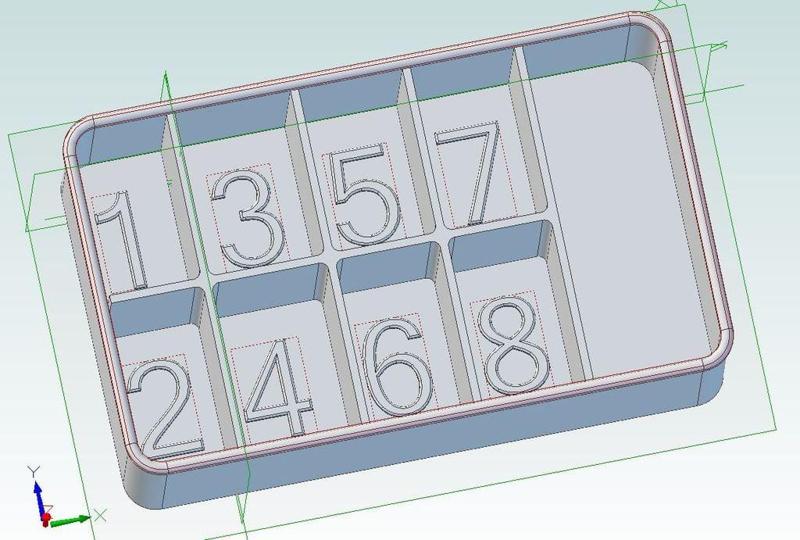 Part tray for electronics disassembly