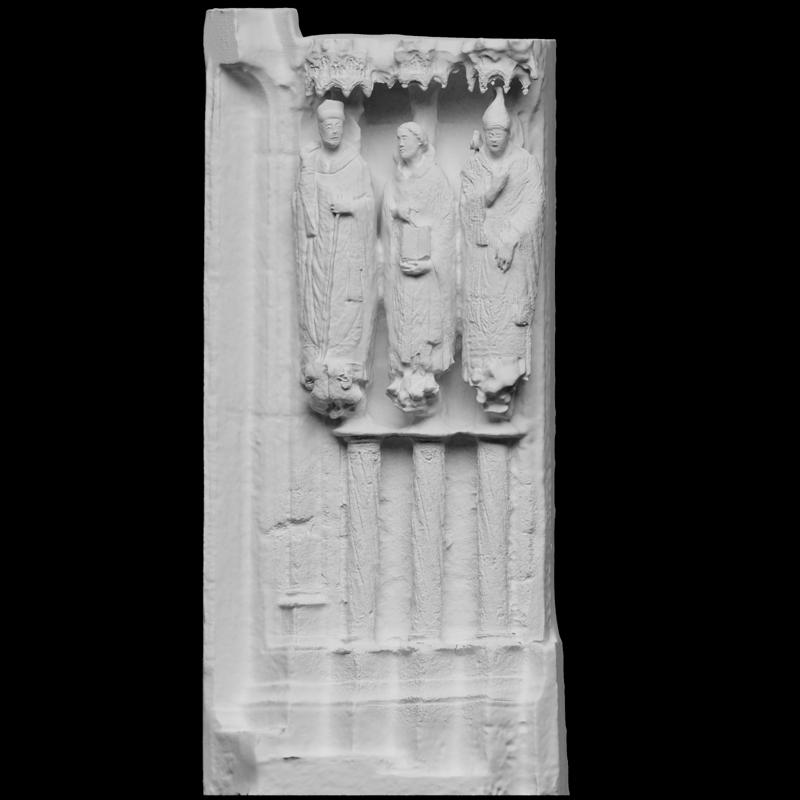 Statues from Notre Dame Cathedral