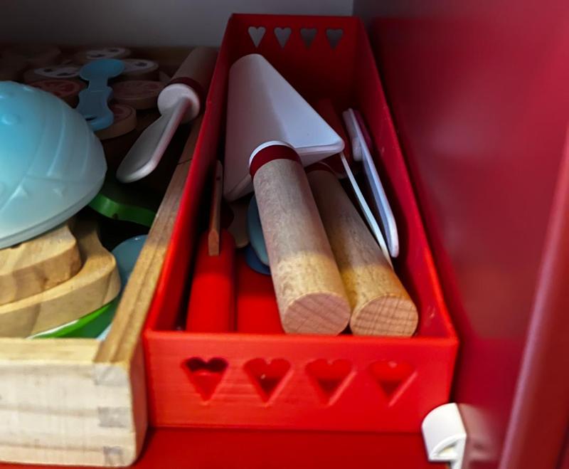 Rectangular container for IKEA toy kitchen