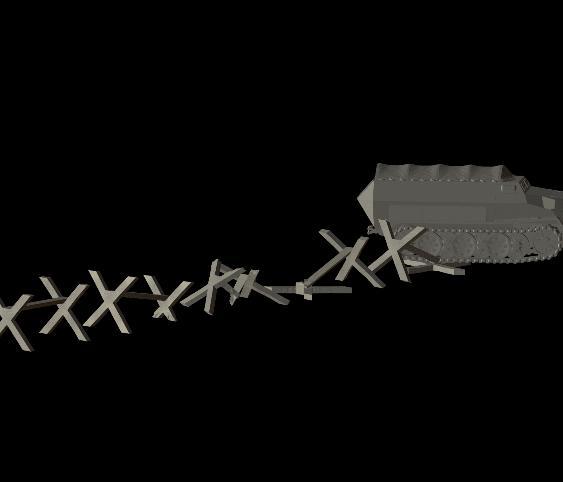 Antitank / soldier barrier