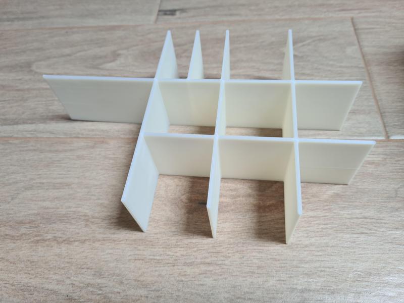 Abtrennung Box, Boxinsert