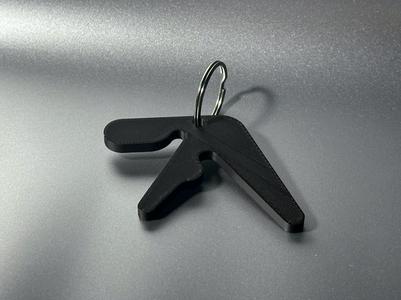 Aphex Twin Logo Keychain