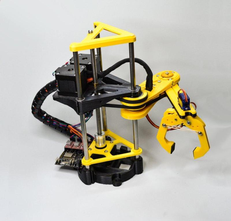 Arduino Robotic Arm (OPEN SOURCE) + Python control APP + EXTRAS