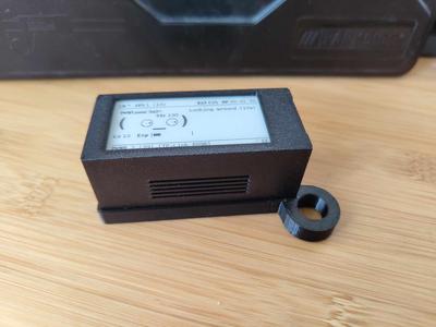 Pwnagotchi folding case, waveshare 4, RP Z 2W, waveshare UPS hat (c) battery