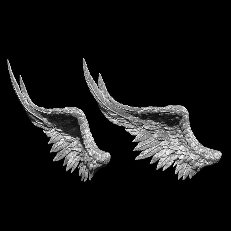 Angel Wings - Print Ready 3D print model