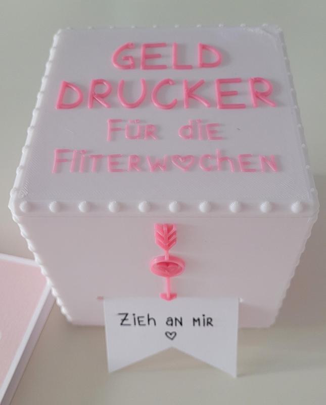 Hochzeit Geschenk Gelddrucker