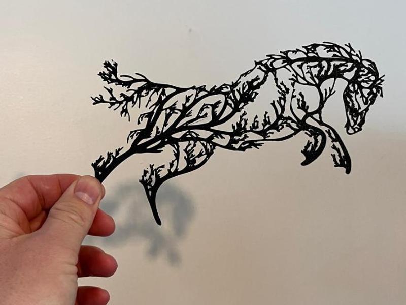 Wall Art - Horse Tree