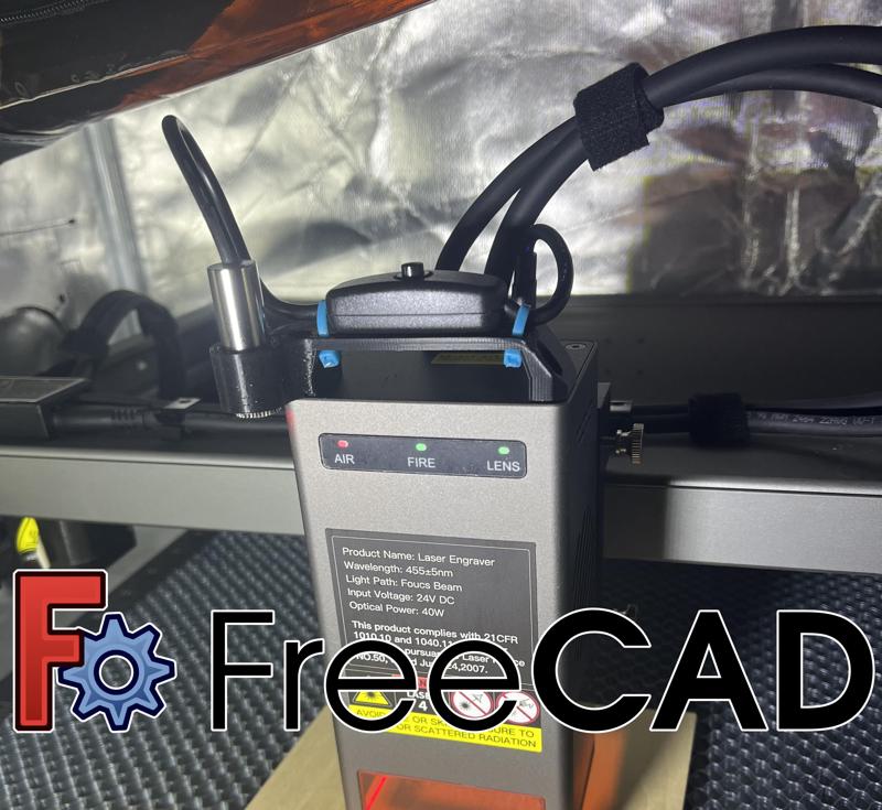 Creality Falcon 2 40w Laser Crosshair Mounting Bracket