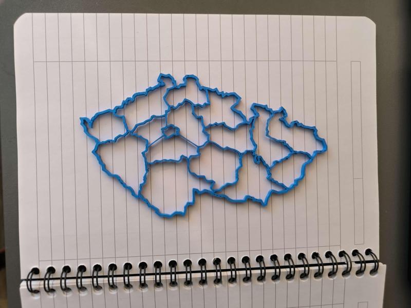 Czech Republic - Tracing template