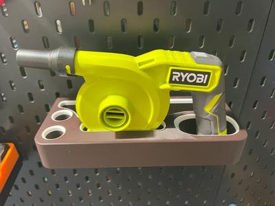 skadis ryobi 4v blower holder