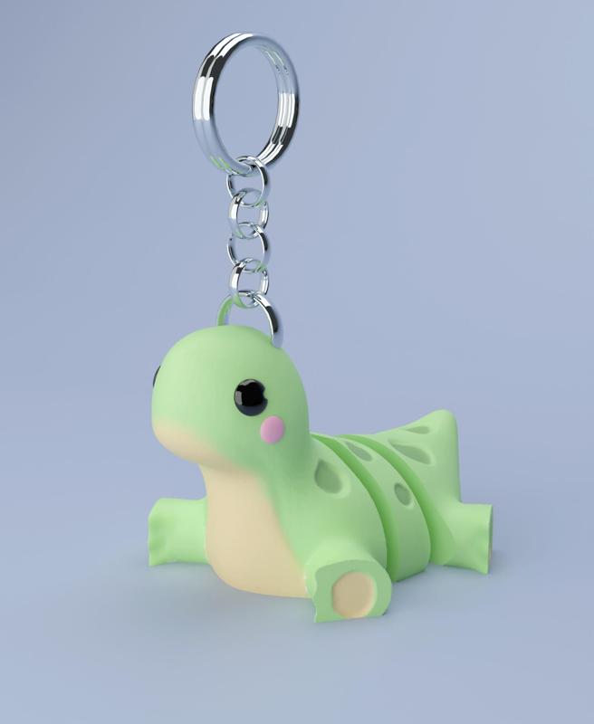 Flexi Dino Apatosaurus Keychain (Limited Time Free)