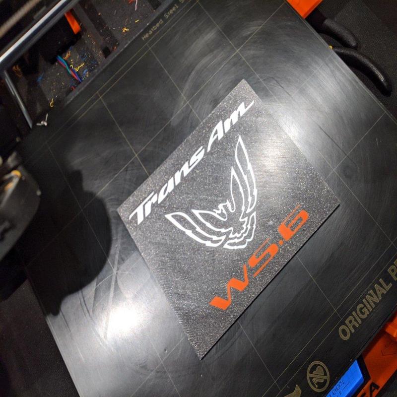 Tran Am Ws6 Badge - MMU / Multicolor