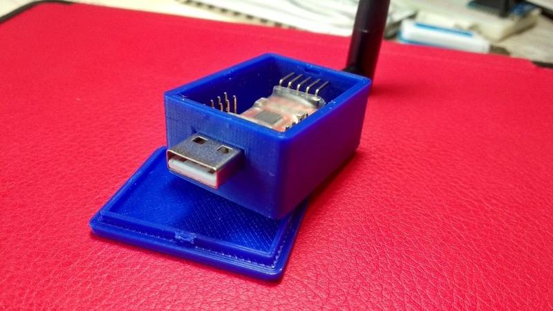 ZigBee repeater CC2530+CC2591+CP2102 case