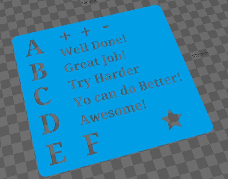 Calification template