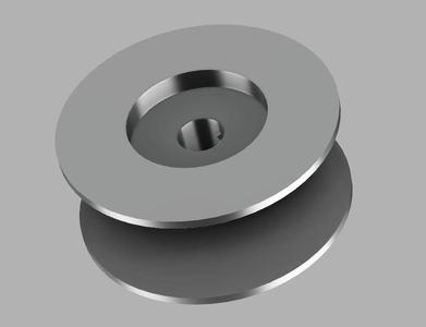 Small Solder Spool with hole for magnet