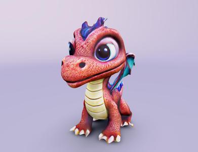 Cute Baby Dragon