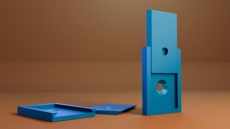 hidden wall mount (super slim)