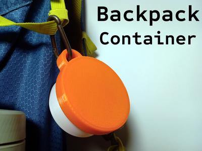 Backpack  Container  70mm