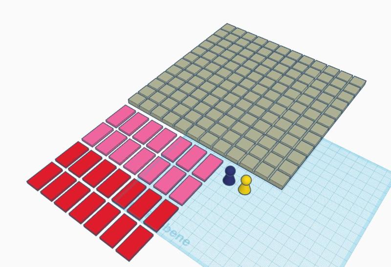 Quoridor extended 12x12 with 14 walls each