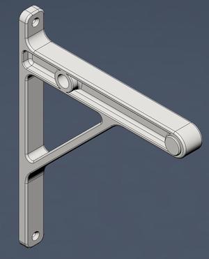 Filament pipe rack mounts