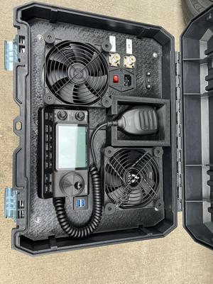 ICOM IC-7100 in Dewalt TStak box