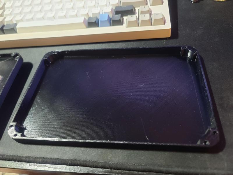 Slimbox: hitbox-layout low profile fightstick (bottom for thicker PCB's)