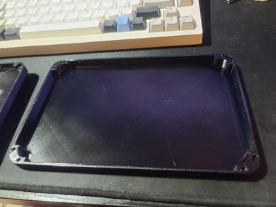 Slimbox: hitbox-layout low profile fightstick (bottom for thicker PCB's)