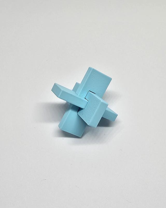 3 Piece Cross Puzzle - Easy