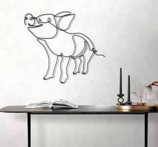 Baby Pig Wall Art