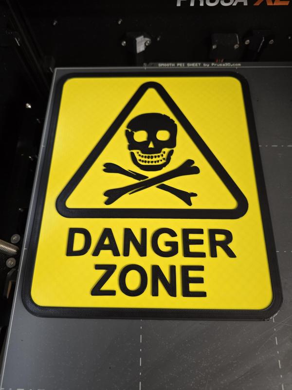 Danger Zone - Sign