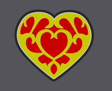 Zelda Heart BOTW Lightbox