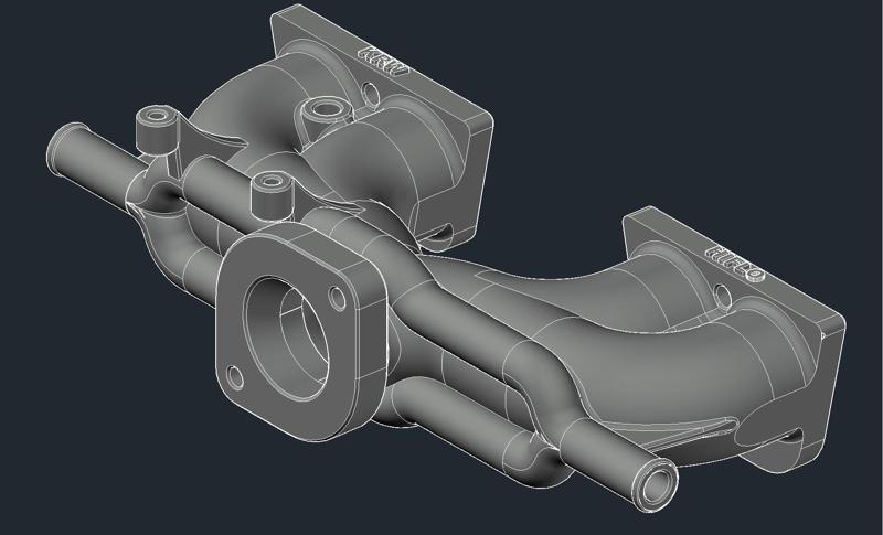 MG Midget/Triumph Spitfire 1500 HiFlo ZS Intake