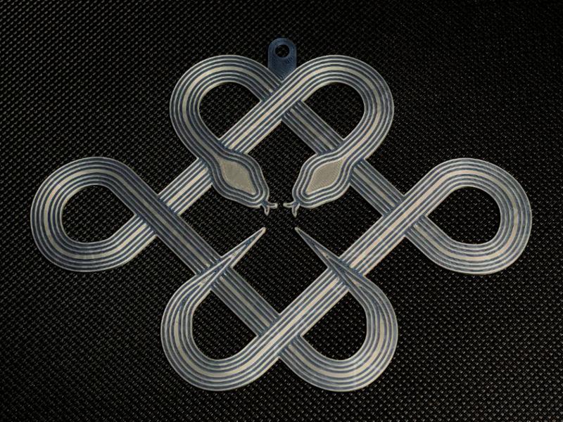 Serpentine Chinese knot
