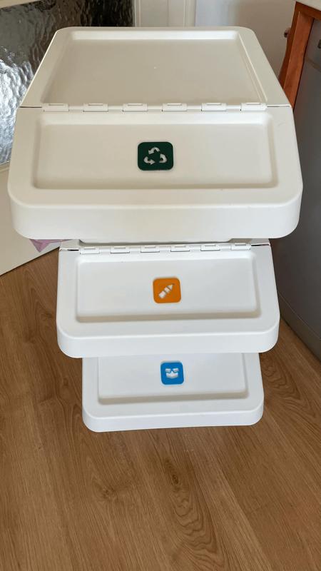 Waste recycling badges