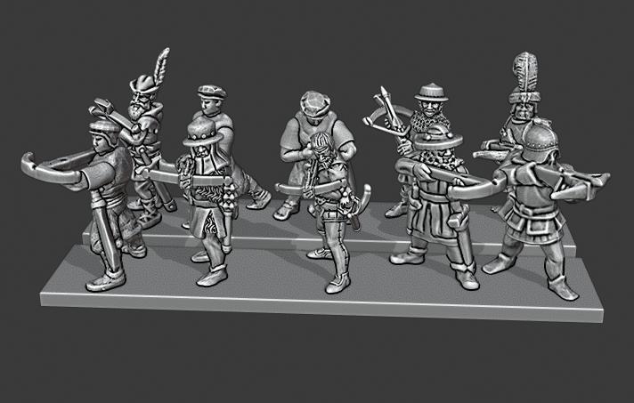Warmaster Empire Crossbowmen