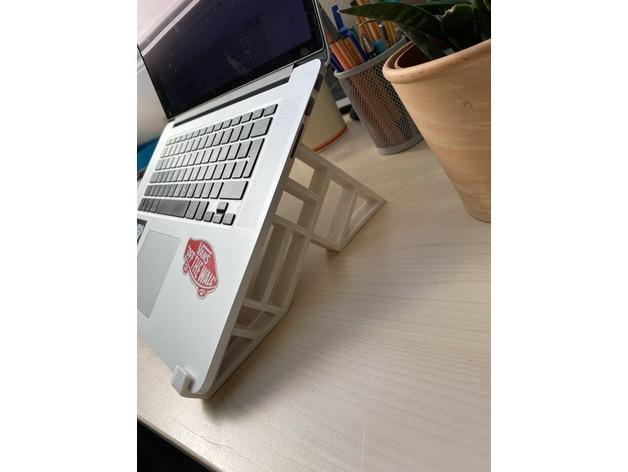 laptop /MBP stand (The geometric stand for MacBook Pro Retina - remix)