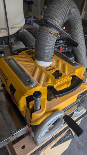 Dewalt Planer Vertical 4" Dust Hose Attachment
