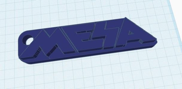 Mesa High keychain