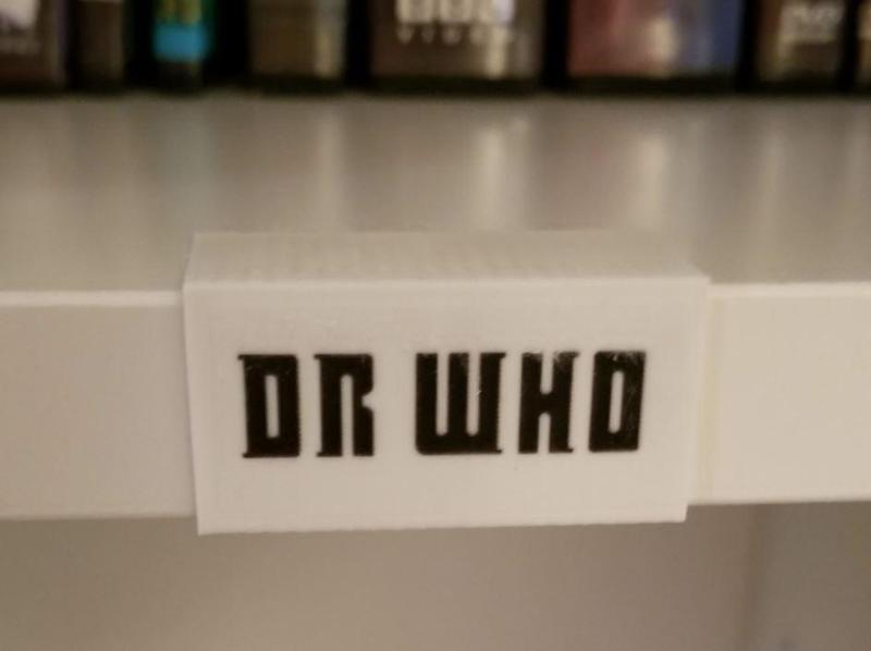 IKEA Billy Shelf Label