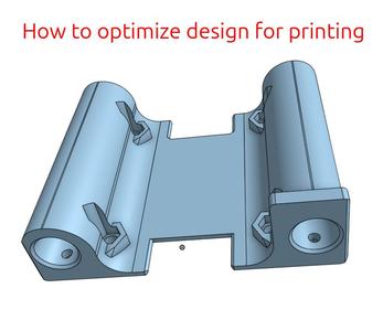 Tips for optimizing 3D printing design: Y-axis bed mount
