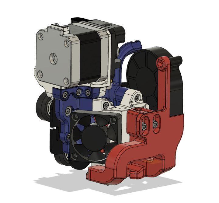 ENDER 5 DIRECT DRIVE STOCK HOTEND AND EXTRUDER