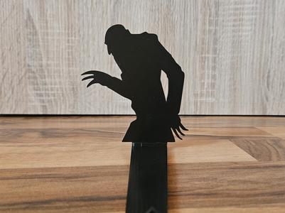 Nosferatu for Halloween shadow caster